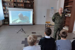 Выступает подполковник А.Л. Гайдамака